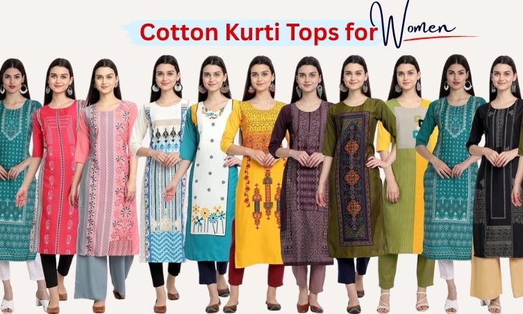 cotton kurti tops for women