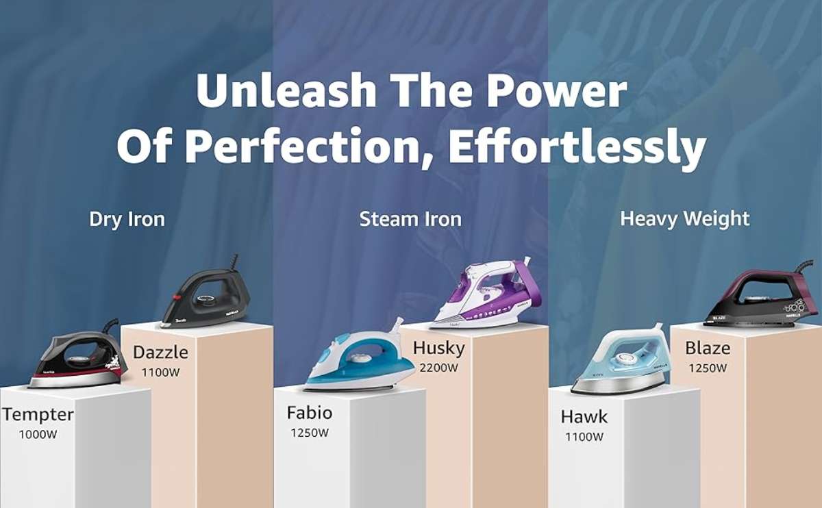 Havells Glace Plus 1000W Dry Iron