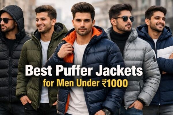 Best puffer jackets for men under 1000 rupees