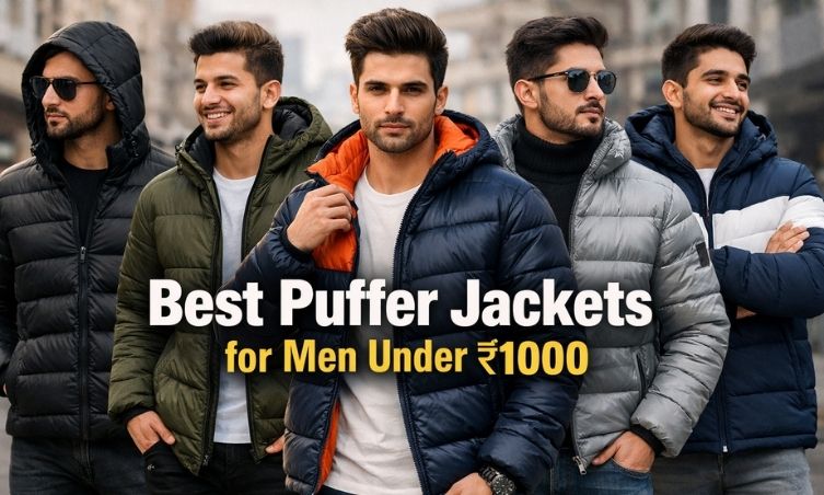 Best puffer jackets for men under 1000 rupees